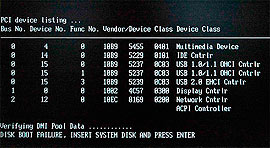   DISC BOOT FAILURE, INSERT SYSTEM DISK AND PRESS ENTER