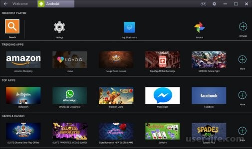  Bluestacks        Windows 7 10