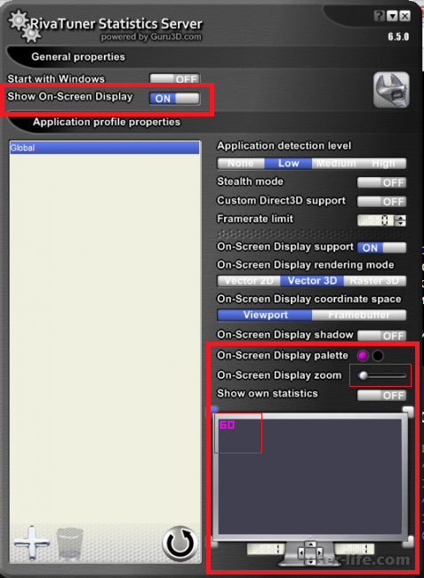 Rivatuner statistics server           Windows 7 10