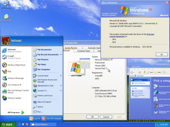 Windows XP Service Pack 3 Sp3    