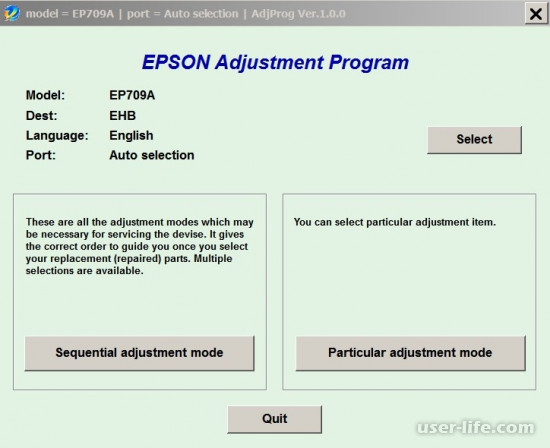 Adjustment Program Epson  