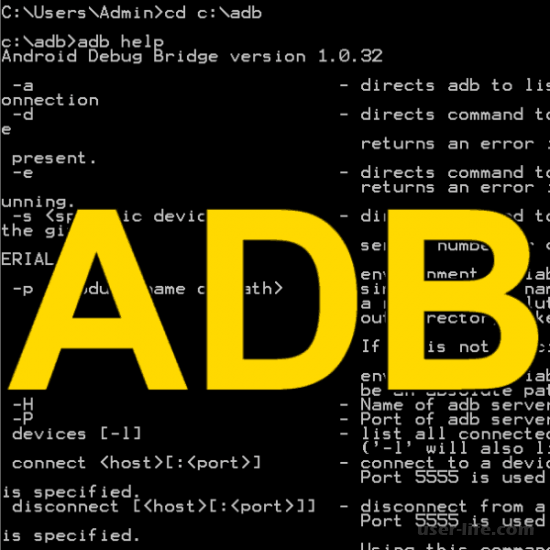 ADB (Android Debug Bridge)     Windows