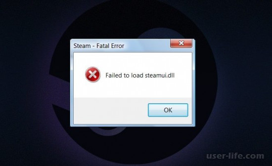  Failed to load steamui dll      Windows Xp