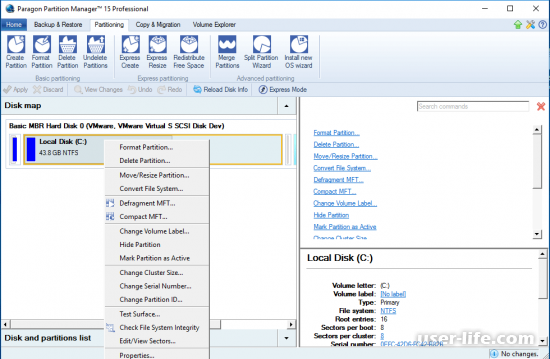 Paragon Partition Manager        