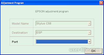 EPSON Adjustment Program      