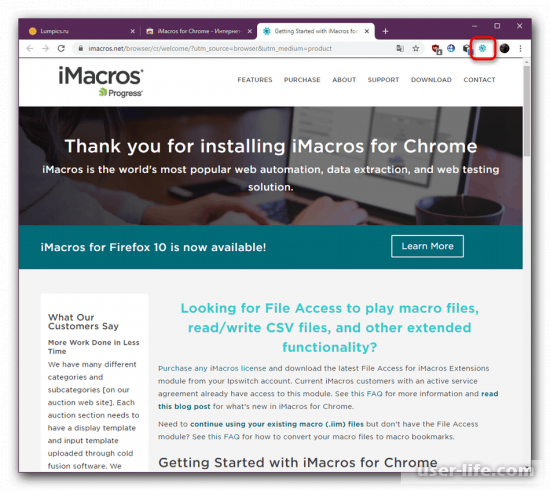  iMacros for Google Chrome     