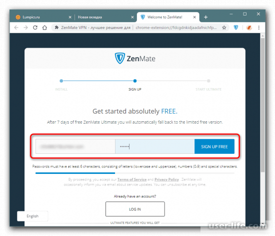  ZenMate VPN Google Chrome