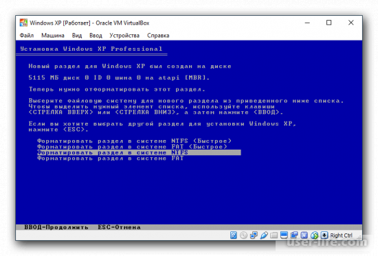   Windows XP  VirtualBox