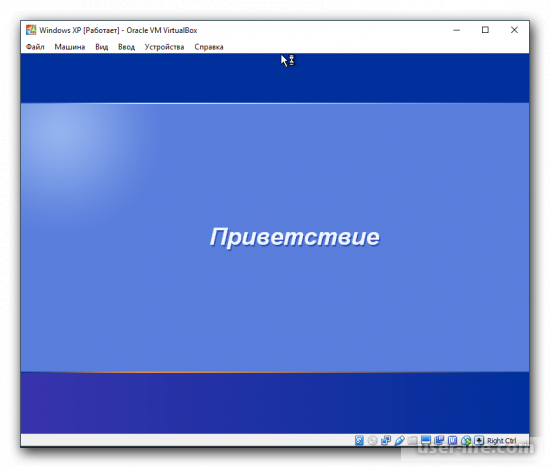   Windows XP  VirtualBox