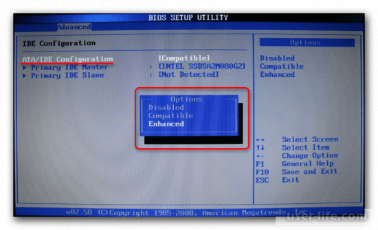   SATA Mode  BIOS