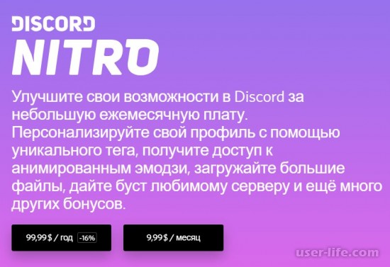    Discord Nitro 