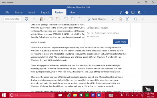   Word  Windows 10