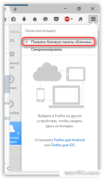  Firefox Sync